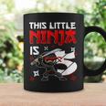 This Little Ninja Is 5歳 5歳の誕生日 忍者 男の子 キッズ コーヒーマグ ギフトのアイデア
