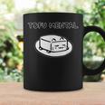 Tofu Mental Cat とうふメンタルねこ おもしろ ゆるかわ かわいい ギフト 猫好き コーヒーマグ ギフトのアイデア