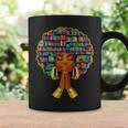 History Month Afro Women Book Lover Librarian Teacher Graphic Print Coffee Mug Gifts ideas
