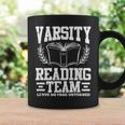 Varsity Reading Team Bookworm Book Lover Reader Graphic Print Coffee Mug Gifts ideas