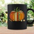 Vintage Book Pumpkin Autumn Fall Librarians Bookworm Teacher Graphic Print Coffee Mug Gifts ideas
