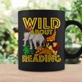 Wild About Reading Back To School Teacher Books Read Graphic Print Coffee Mug Gifts ideas