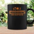 Woodworking There's No App丸ノコ ジグソー 木工細工 コーヒーマグ ギフトのアイデア