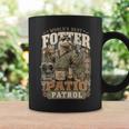 Worlds Best Fotter パティオ パトロール 裏庭 カワウソ しゃれ 誕生日 長袖tシャツ コーヒーマグ ギフトのアイデア