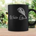 Write On Novelist Book Writer Quill Writing Graphic Print Coffee Mug Gifts ideas Write On Novelist Book Writer Quill Writing Graphic Print Coffee Mug Gifts ideas