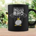 あなたもlinuxのbro Linuxのペンギンは、重量を持ち上げるか コーヒーマグ ギフトのアイデア