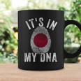 おかしな It's In My Dna 日本国旗 指紋 コーヒーマグ ギフトのアイデア
