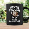 おもしろクラブサンドイッチまたはクラブサンドイッチ レトロ コーヒーマグ ギフトのアイデア
