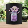 かわいい クラゲ ドリンク ボバティー カワイイ バブルティー アニメ コーヒーマグ ギフトのアイデア