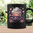 かわいいスーパーヒーローおばあちゃんスーパーヒーローおばあちゃん コーヒーマグ ギフトのアイデア