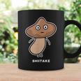 しいたけ キノコ 顔 イラスト かわいい おもしろ 面白い 簡単 シンプル ゆるい 野菜 コーヒーマグ ギフトのアイデア