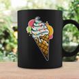 アイスクリームコーン×スプリンクルワッフルコーン コーヒーマグ ギフトのアイデア