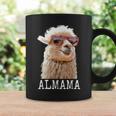 アルママ かわいい アルパカ ママ ダジャレ ラマ プレママ 家族 マタニティ 動物 コーヒーマグ ギフトのアイデア
