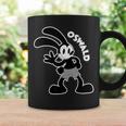 オズワルドウサギの手を振るウサギ コーヒーマグ ギフトのアイデア