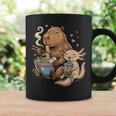 カピバラ×ウーパールーパー ラーメン&タピオカ かわいい コーヒーマグ ギフトのアイデア