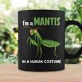 カマキリ 虫 祈るカマキリ コーヒーマグ ギフトのアイデア