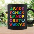 キッズ Abcs シャツ アルファベット カラフル 文字 読書 キッズ コーヒーマグ ギフトのアイデア