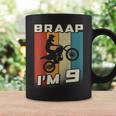 キッズ Braap I'm 9 ダートバイク 誕生日 9 Mx 9歳の誕生日 モトクロス コーヒーマグ ギフトのアイデア