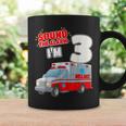 キッズ Ems 車 3歳の誕生日シャツ 3歳 救急車 コーヒーマグ ギフトのアイデア