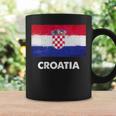 クロアチア国旗ジャージ コーヒーマグ ギフトのアイデア