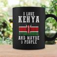 ケニアアフリカ国旗 I Love Kenya コーヒーマグ ギフトのアイデア