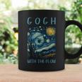ゴッホ ゴッホ 流れる星月夜 美術史 駄洒落ユーモア コーヒーマグ ギフトのアイデア