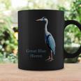 サギの鳥シャツ グレートブルーサギ 鳥類学 コーヒーマグ ギフトのアイデア