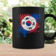 サッカーボール 韓国国旗付き コーヒーマグ ギフトのアイデア