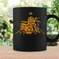 ジャズジャンル付きジャズドラマーtシャツ コーヒーマグ ギフトのアイデア