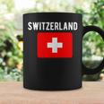 スイス国旗 スイス国地図フラッグ コーヒーマグ ギフトのアイデア