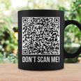 スキャンしないで！Qr スキャン・ミー・ジョーク・ファニー・ミドル・フィンガー コーヒーマグ ギフトのアイデア