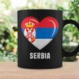 セルビア国旗シャツ コーヒーマグ ギフトのアイデア