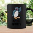 センドブーツペンギンファニーアパレル コーヒーマグ ギフトのアイデア