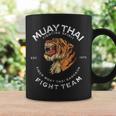 タイガー ムエタイ バンコク ジム レトロ ヴィンテージ コーヒーマグ ギフトのアイデア