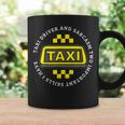 タクシードライバーと皮肉キャブ運転 面白いタクシードライバー コーヒーマグ ギフトのアイデア