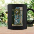 タロットカード The High Priestess ビンテージカード2 長袖tシャツ コーヒーマグ ギフトのアイデア