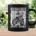 ダートバイクオールドマン コーヒーマグ ギフトのアイデア