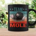 チームモグラ 動物 モグラ コーヒーマグ ギフトのアイデア