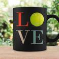 テニス Love バスケ 面白tシャツ おもしろ 服 オリジナル テニス部 おもしろグッズ ネタ メンズ コーヒーマグ ギフトのアイデア
