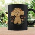 トイプードル かわいい いぬ 子犬 ペット おもしろ 動物 アート イラスト 長袖tシャツ コーヒーマグ ギフトのアイデア
