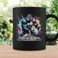 トゥールーズラグビー水彩 コーヒーマグ ギフトのアイデア
