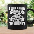 トランペットじいさん吹奏楽団マーチングバンド 長袖tシャツ コーヒーマグ ギフトのアイデア