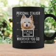 パーソナルストーカー犬ノーリッチテリア私はあなたに従います Norwich Terrier Dog コーヒーマグ ギフトのアイデア