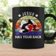 ブラジリアン柔術 Jesus Has Your Back コーヒーマグ ギフトのアイデア