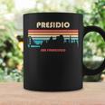 プレシディオ サンフランシスコ カリフォルニア レトロ ヴィンテージ コーヒーマグ ギフトのアイデア