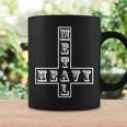 ヘビーメタル逆さま逆十字メタルヘッドサタン面白い Heavy Metal Inverted Crossatan コーヒーマグ ギフトのアイデア