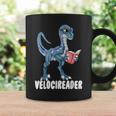 ベロシアダー ベロキラプトル 恐竜 読書 本好き コーヒーマグ ギフトのアイデア