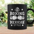 ボクシング メキシカンスタイル ボクサー ファイター ボクシンググローブ メキシコ国旗 コーヒーマグ ギフトのアイデア