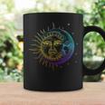 ボヘミアンの秘教の精神的な太陽と月 コーヒーマグ ギフトのアイデア