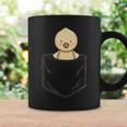 ポケットアニマルかわいいひよこチキンのポケット コーヒーマグ ギフトのアイデア